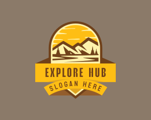 Mountain Summit Exploration logo design