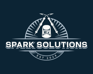 Mechanical Industrial Welding logo design