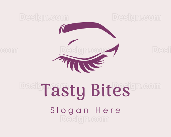 Pretty Eyelashes Salon Logo