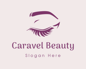 Pretty Eyelashes Salon logo design