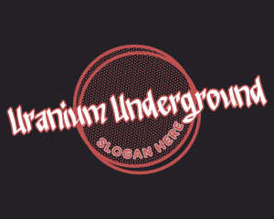 Underground Screen Graffiti logo design