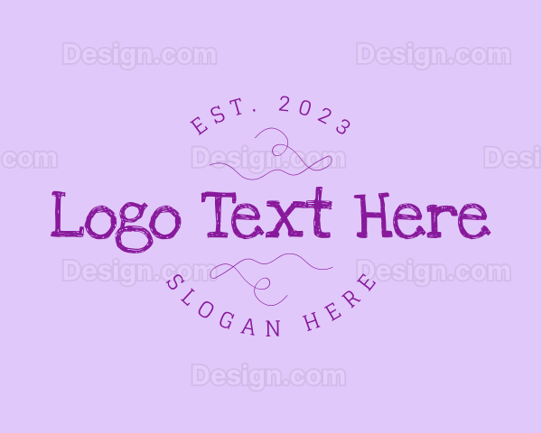 Quirky Textured Business Logo