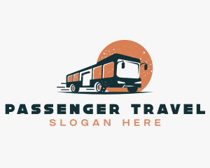 Bus Tour Commuter logo design
