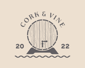 Wooden Barrel Winery logo design