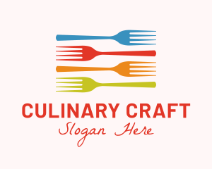 Colorful Fork Kitchenware logo