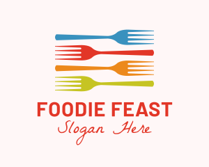 Colorful Fork Kitchenware logo