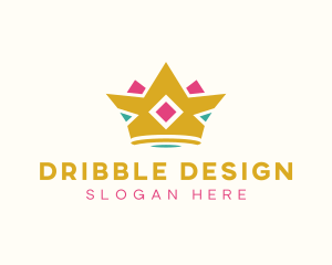 Royal Tiara Crown logo design