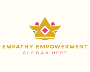 Royal Tiara Crown logo design