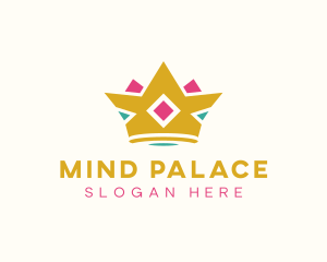 Royal Tiara Crown logo design