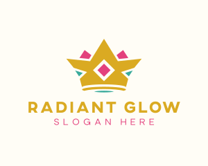 Royal Tiara Crown logo design