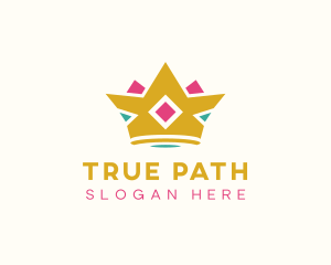 Royal Tiara Crown logo design