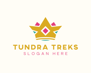 Royal Tiara Crown logo design