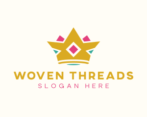 Royal Tiara Crown logo design