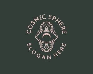 Cosmic Mystic Eye logo design