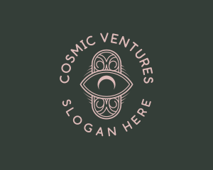 Cosmic Mystic Eye logo design