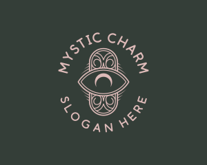 Cosmic Mystic Eye logo design