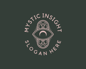 Cosmic Mystic Eye logo design