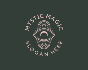 Cosmic Mystic Eye logo design