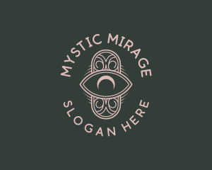 Cosmic Mystic Eye logo design