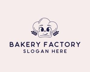 Bakery Wheat Toque logo design