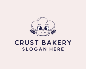 Bakery Wheat Toque logo design