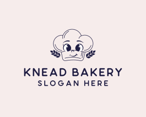 Bakery Wheat Toque logo design