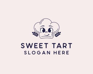 Bakery Wheat Toque logo design