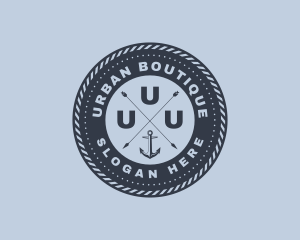 Ocean Marine Anchor logo