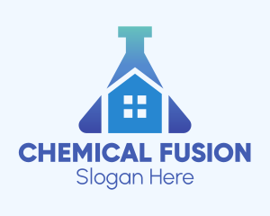 Blue Home Laboratory logo design