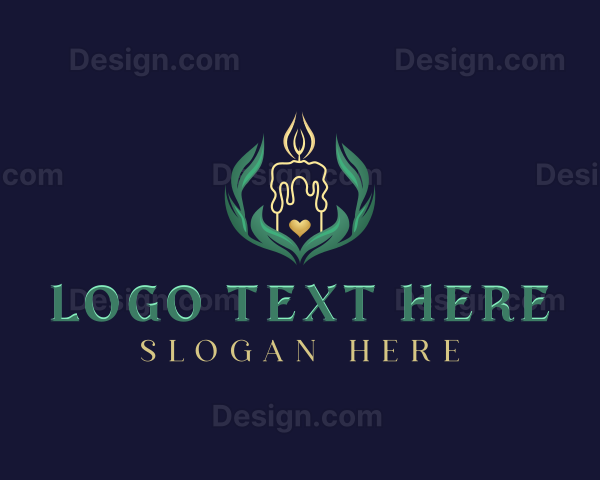 Candle Light Decoration Logo