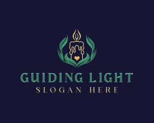 Candle Light Decoration logo design