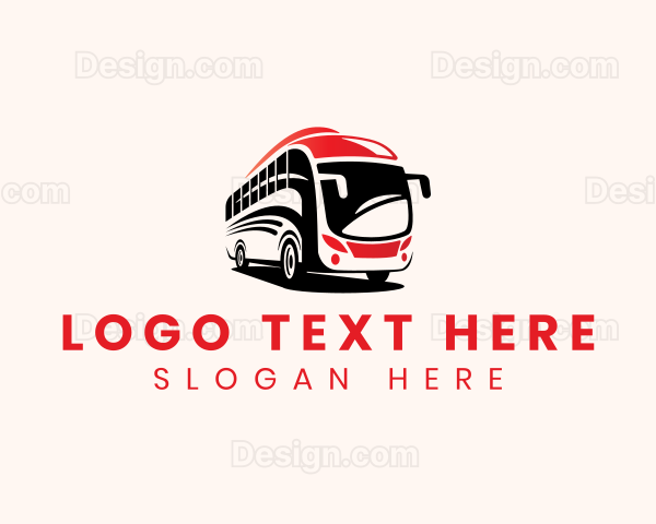 Bus Travel Transportation Logo