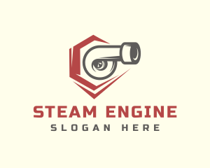 Turbo Engine Mechanic logo design