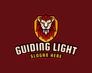 Wild Lion Gaming logo design