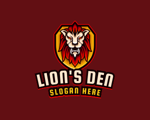 Wild Lion Gaming logo design