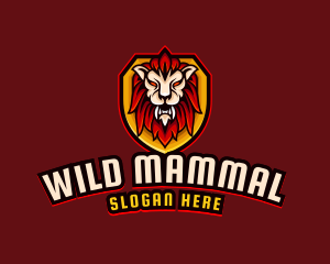 Wild Lion Gaming logo design