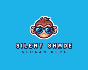 Shades Cool Monkey logo design