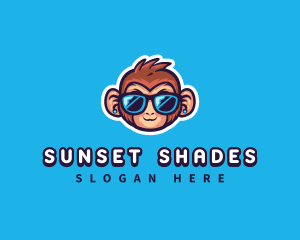 Shades Cool Monkey logo