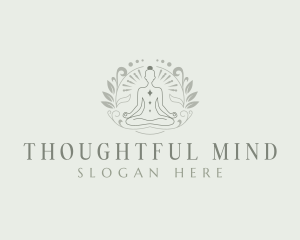 Holistic Meditation Yoga logo design