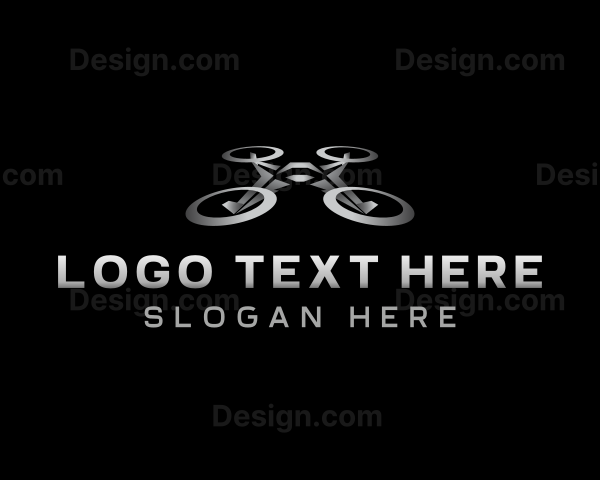 Drone Tech Gadget Logo