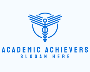 Medical Caduceus Clinic Logo