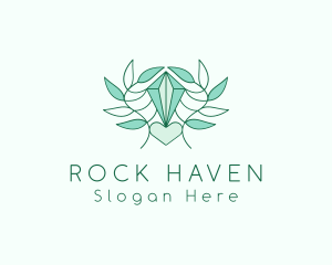 Natural Precious Stone logo design