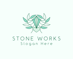 Natural Precious Stone logo design