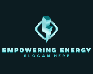 Power Energy Bolt logo design