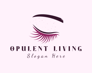 Beauty Woman Eyelash Logo