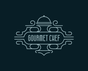 Gourmet Cloche Restaurant logo design