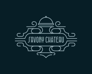 Gourmet Cloche Restaurant logo design