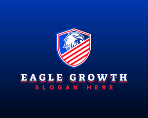 Patriotic Eagle Defense logo design