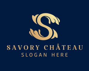 Luxury Ornate Floral Decor logo design