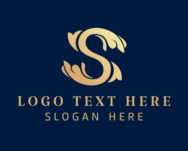 Filigree logo example 4